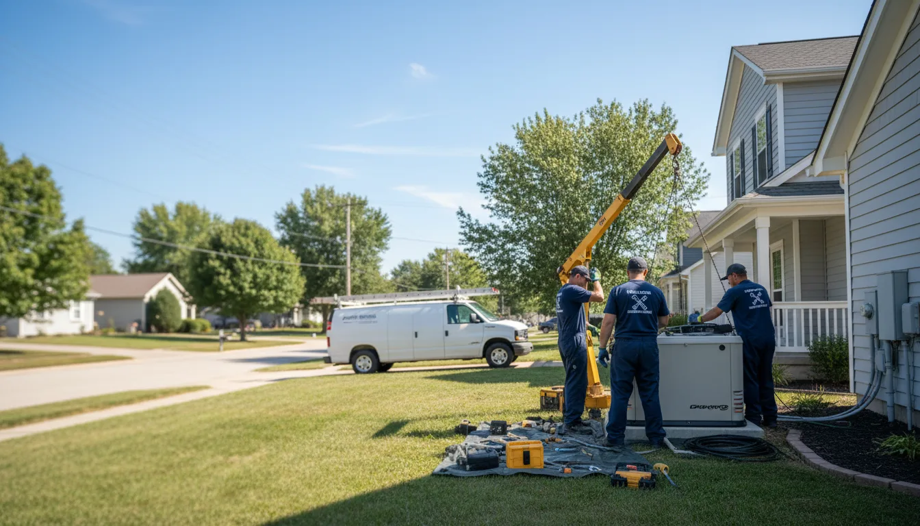 Generator Installation in Tom Bean, TX near me